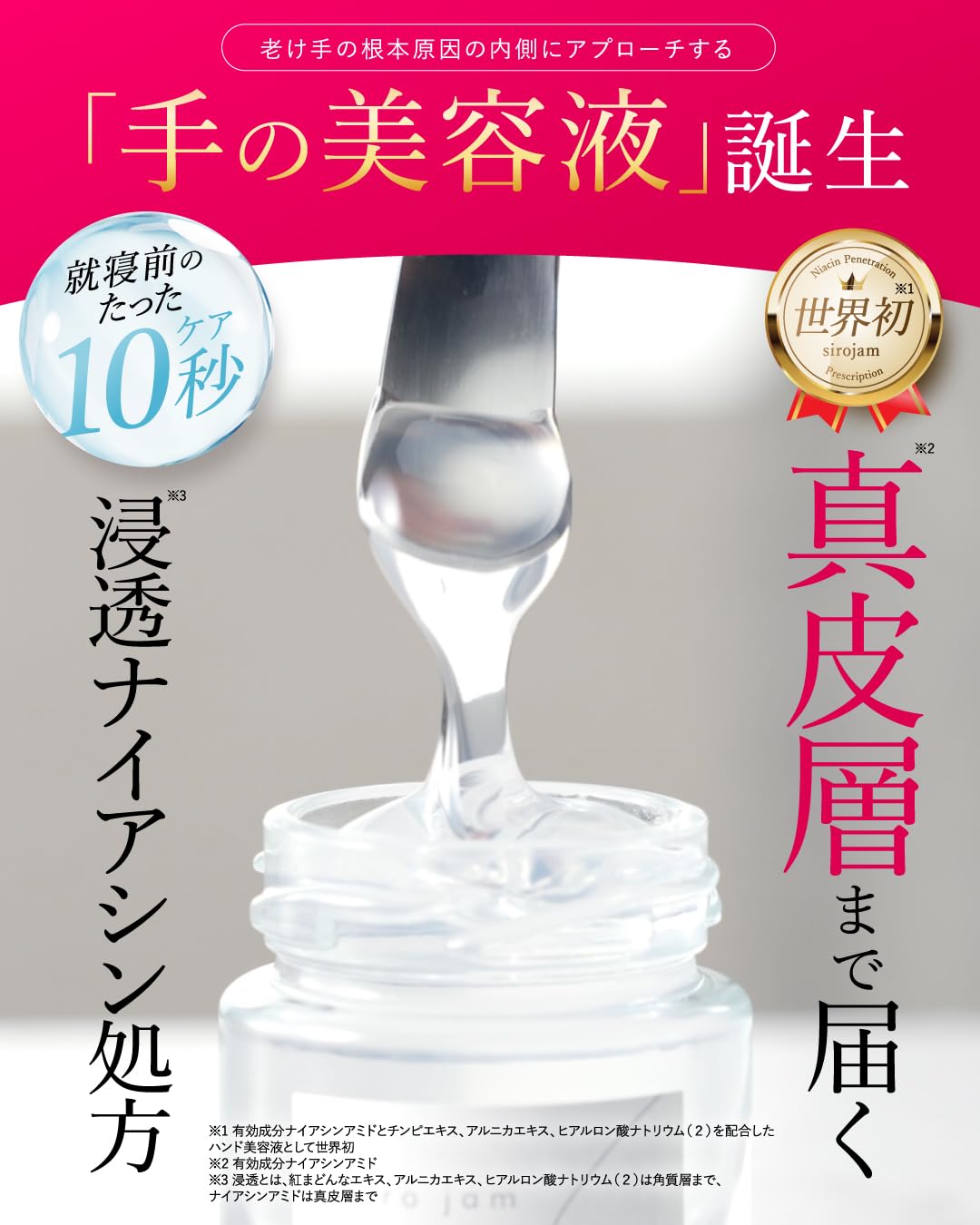 Amazon.co.jp: 【年齢が出やすい手元ケア】 HAN.d Siro jam シロジャム